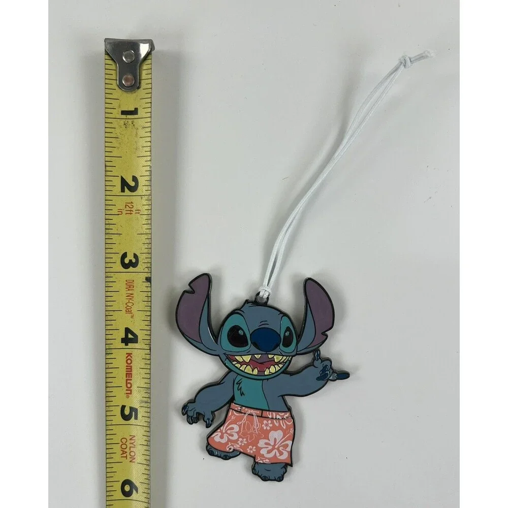 Hallmark Disney Lilo & Stitch in Hawaiian Shorts Christmas  Tree Ornament Metal